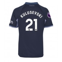 Tottenham Hotspur Dejan Kulusevski #21 Auswärtstrikot 2023-24 Kurzarm